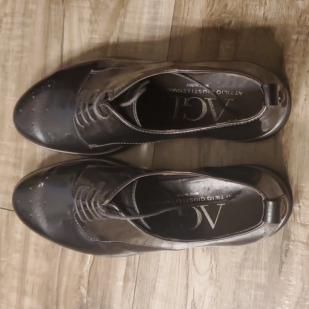 Attilio Giusti Leombruni (AGL) Leather Oxford Shoes 38